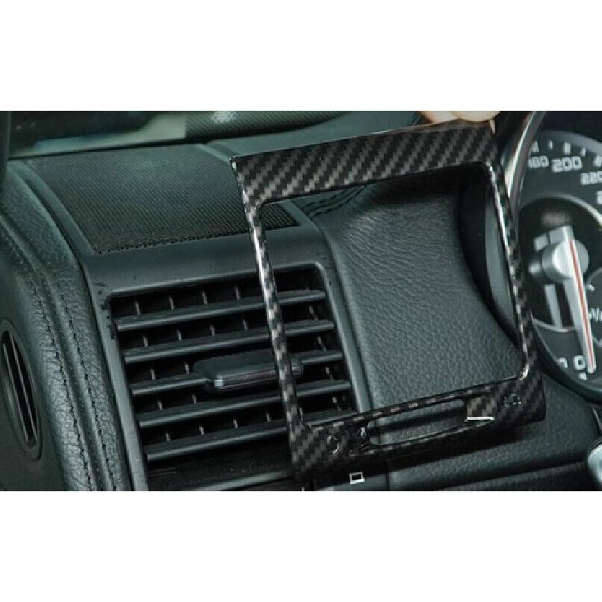 For Benz G-Class 13-2018 Car Console L&R ABS Carbon Fiber Vent Cover Air Outlet