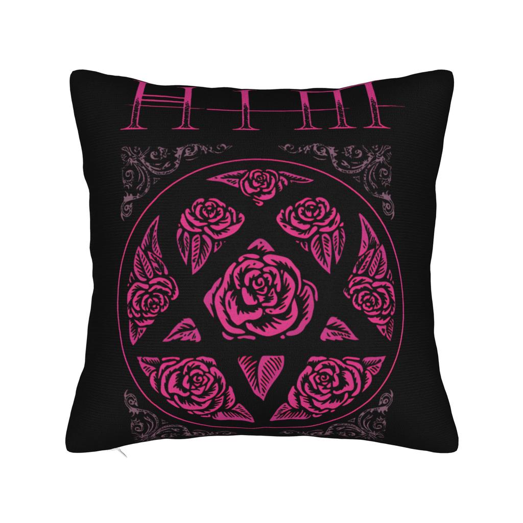 Him Heartagram Gold Pillow Cover Soft Cushion Cover Novelty Pillow Case For Couch Sofa Bedroom