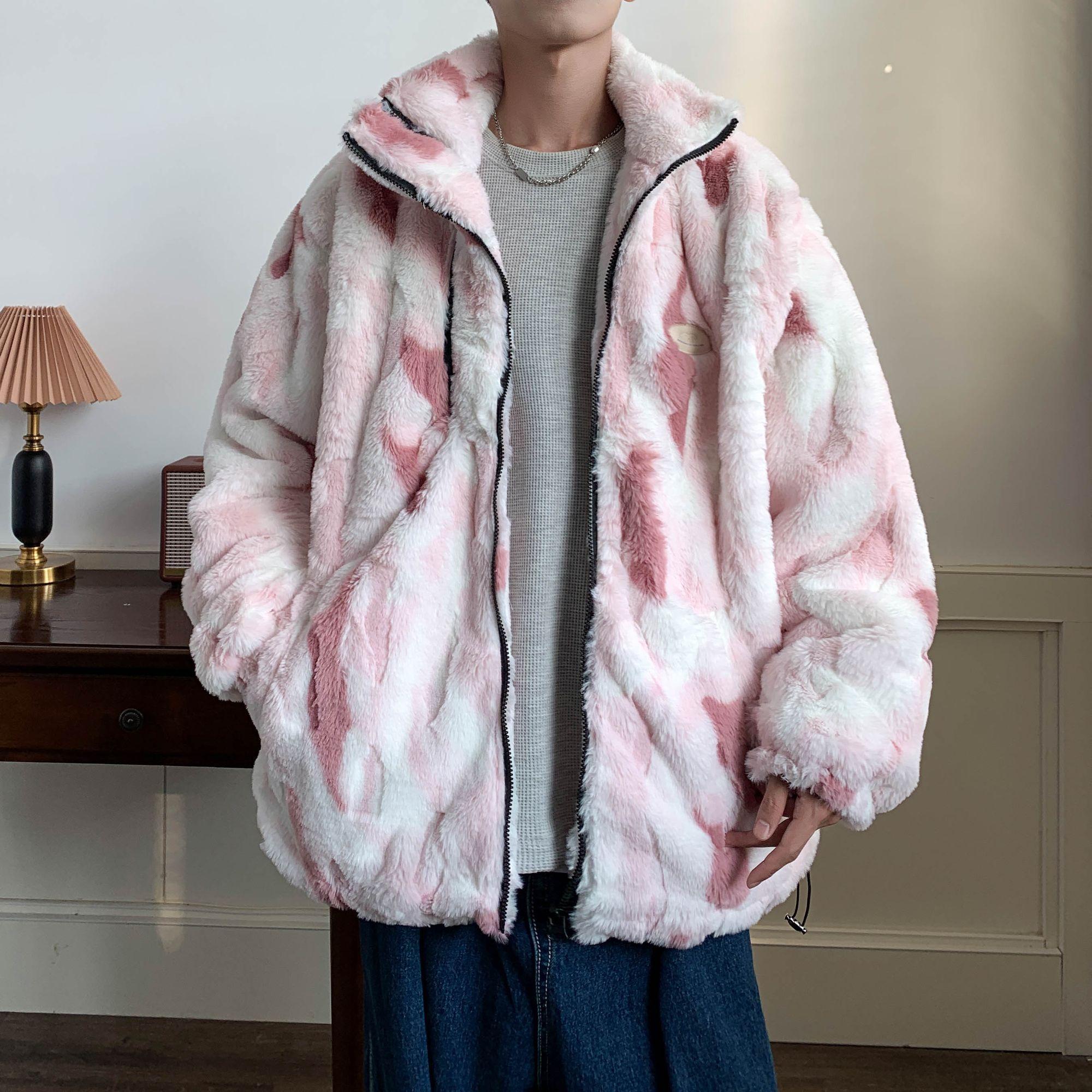 Plus Size Plush Thickened Jacket -