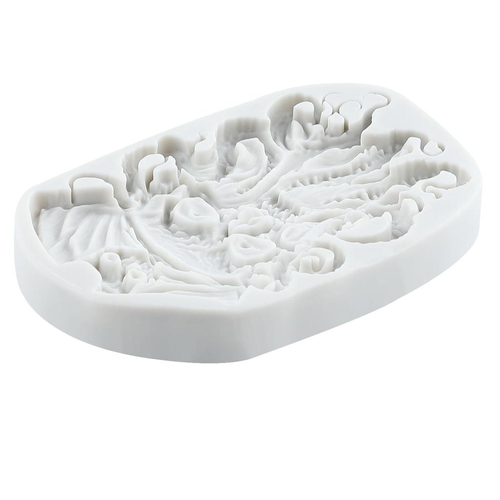 Skull Pirate Silicone Molds Octopus Pirate Fondant Mold Cake Decorating Tools Cupcake Topper Candy Chocolate Gumpaste Mold