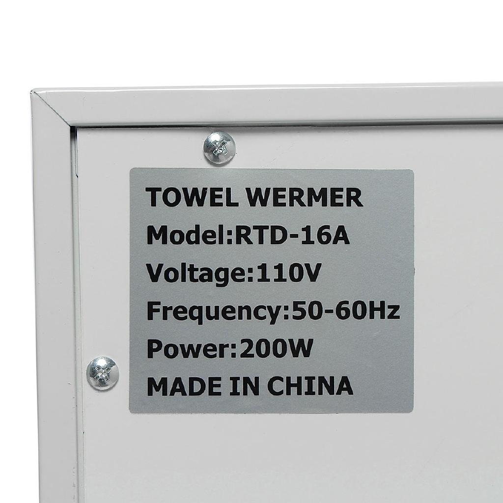 UV Hot Sterilizer Disinfection Towel Warmer Cabinet Salon Facial Beauty New 16L
