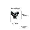 Sterling Silver Retro Lotus Flower DIY Beads for Bracelets/Necklaces