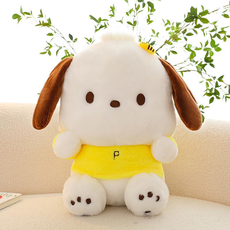 Delightful Pochacco Cartoon Plush Dog Snuggly Short Plush Toy Ideal For Birthday Gifts And Collectors