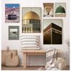 Masjid An-Nabawi Masjid Al Haram Masjid Al Aqsa Poster Canvas Painting Print Islamic Wall Art Muslim for Living Room Home Decor