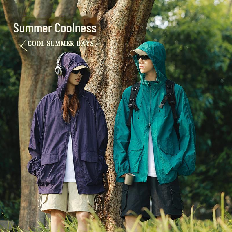 Unisex UPF50+ Quick-Dry Outdoor Sports Jacket – Insect-Resistant, UV-Proof, Breathable