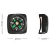 5 pièces Outil Bouton de Camping Mini Boussole Portable à Main Boucle de Ceinture de Randonnée Voyage