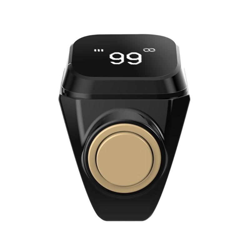 Electronic Intelligent Rings Counter With LCD Display Type C Charging Fit For Tasbih Prayer Counting Lightweight Design