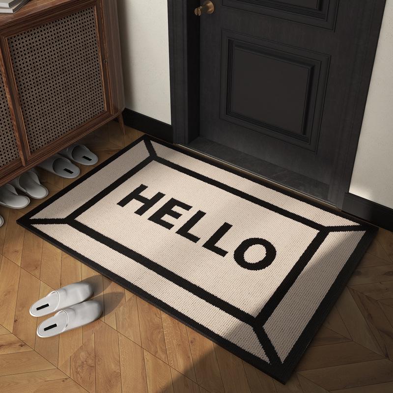 High-End Chinese Style Entrance Doormat: Dirt-Resistant Rug for Front Door, Living Room, Bedroom, or Hallway