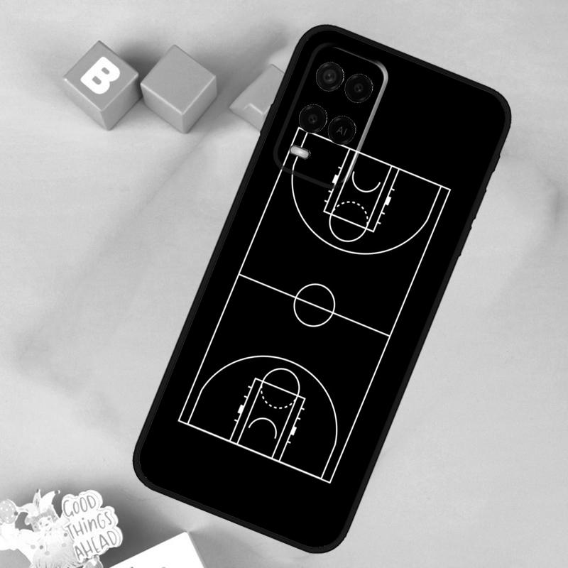 

Basketball Court Case For Oppo A6 A5 Pro A15 A16 A76 A96 A17 A57 A98 A58 A78 A18 A38 A54 A74 A94 A40 A60 A80 OPPO A17