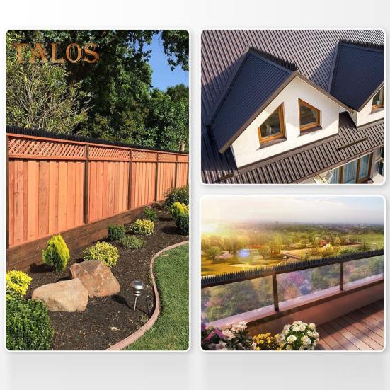 12 ks Hrotů proti ptákům Odolné proti povětrnostním vlivům Venkovní Odpuzovač ptáků Balkon Okenní parapet Hroty proti ptákům pro Domov Zahrada Nádvoří