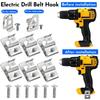 2-6PCS Electric Drill Belt Hook Cordless Drills Wrench Holder Clip Hooks Tool Fit for Dewalt/Makita/Milwaukee Impact Drills Tool