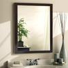 Framed Wall-Mounted Minimalist Vanity Mirror for Bathroom and Dorm