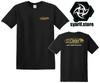 Svatý. Croix Fishing Men#039;s Černá Šedá Velikost S5XL Unisex Tričko