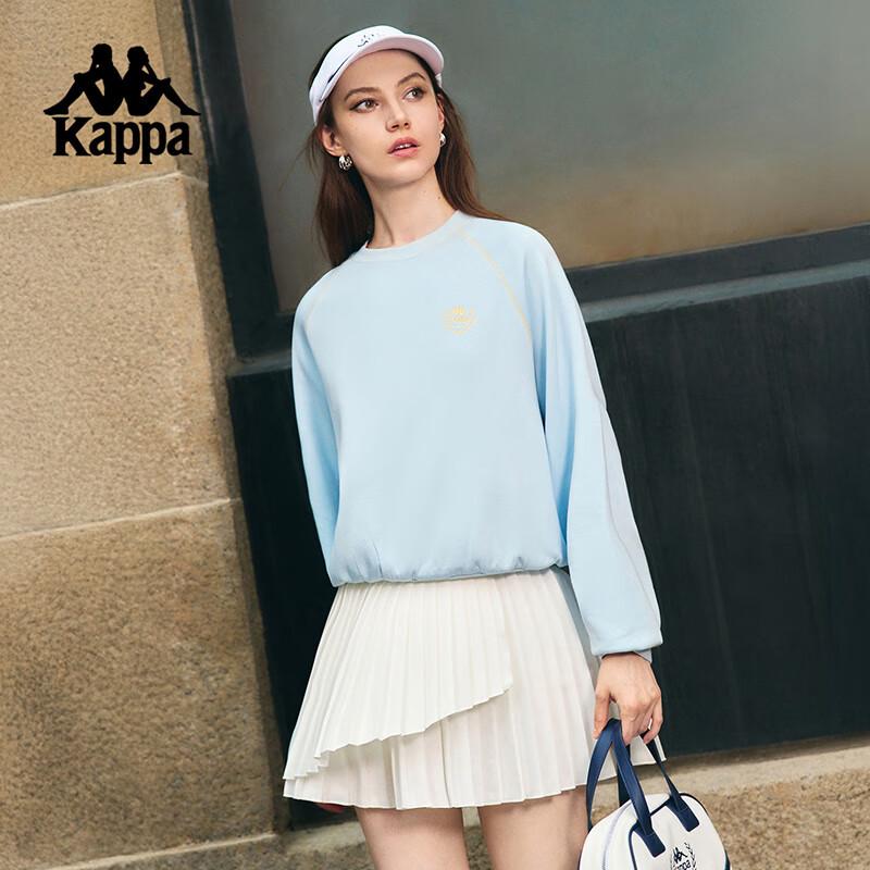 Kappa Women's Autumn Round Neck Pullover Sweatshirt