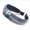 PROLY New Fashion Women Headband Center Knot Bohemia Hairband Adult Casual Shining Sequins Individuality Hair Accessories