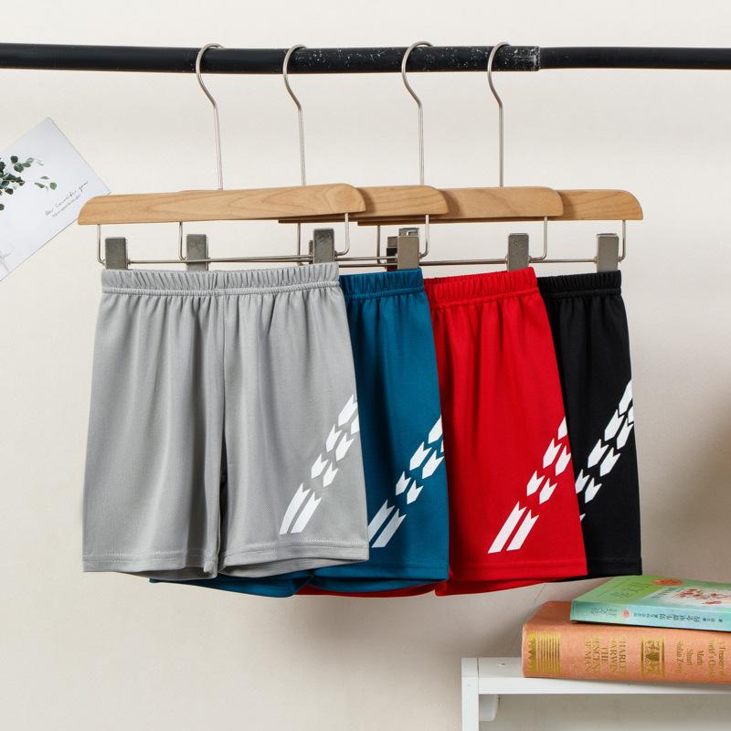 Children's Suit Fashion 3D Print Quick-drying Breathable Shorts Boy Running Basketball Football Pants Student Beach 2-piece Set