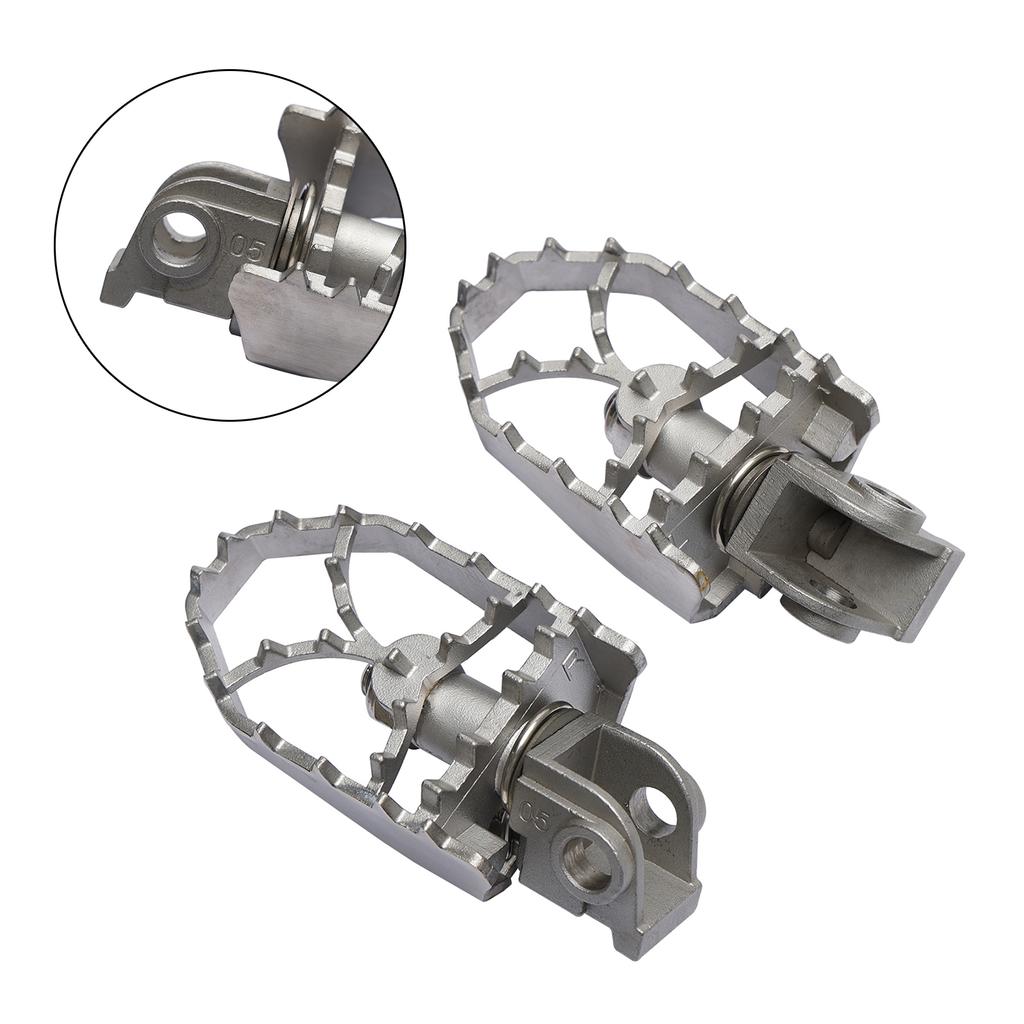 Front Footrests Foot Peg Fit for Husqvarna 701 Enduro 16-23 Norden 901 22-23