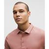 Lululemon Men S Showzero  Slim Fit Polo Shirt Red Clay