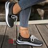 Scarpe Singole Casual da Donna Traspiranti in Rete con Suola Spessa, Nuova Moda Estiva, Capispalla, Sneakers con Lacci