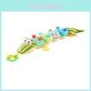Baby Crocodile Sensory Development Toy With Music And Rattle For Newborns And Toddlers