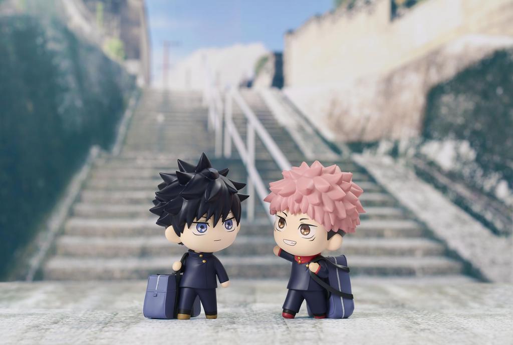 Rowtashii Noise Tekupiku Jujutsu Kaisen Itadori Approximately 100mm PVC ABS Painted Action Figure Yuji, &