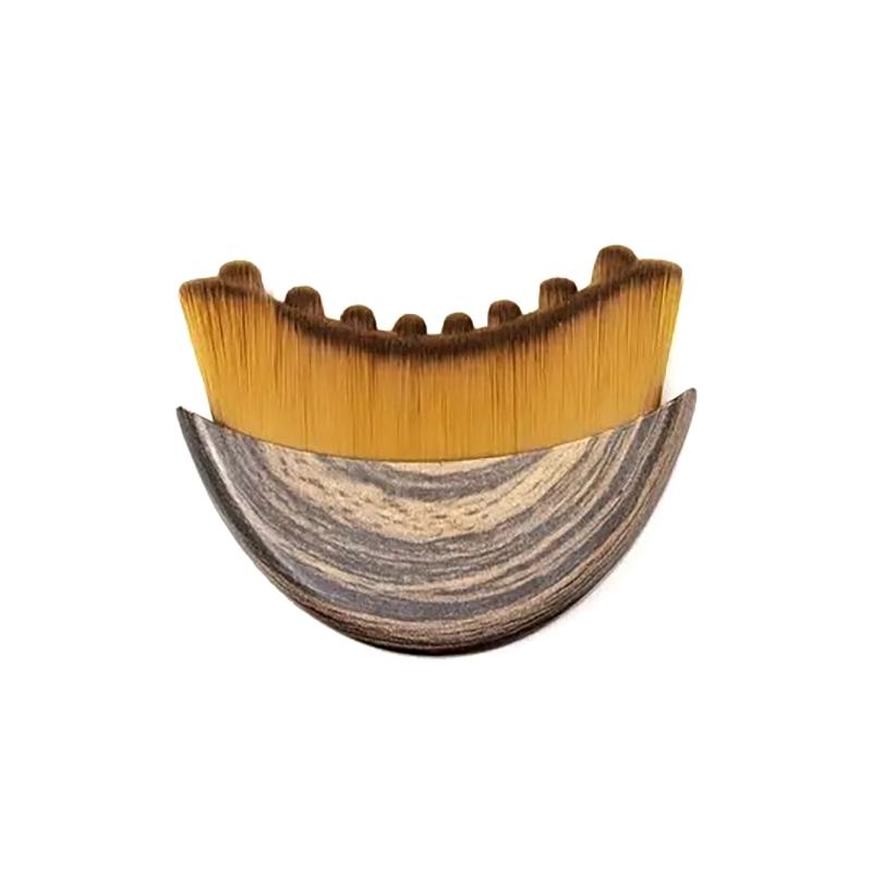 Lymphatische Kontur Gesichtsbürste Trockenbürsten Gesichtsbürste S Größe Gesichtsmassagegerät zum Formen der Haut Massagegerät