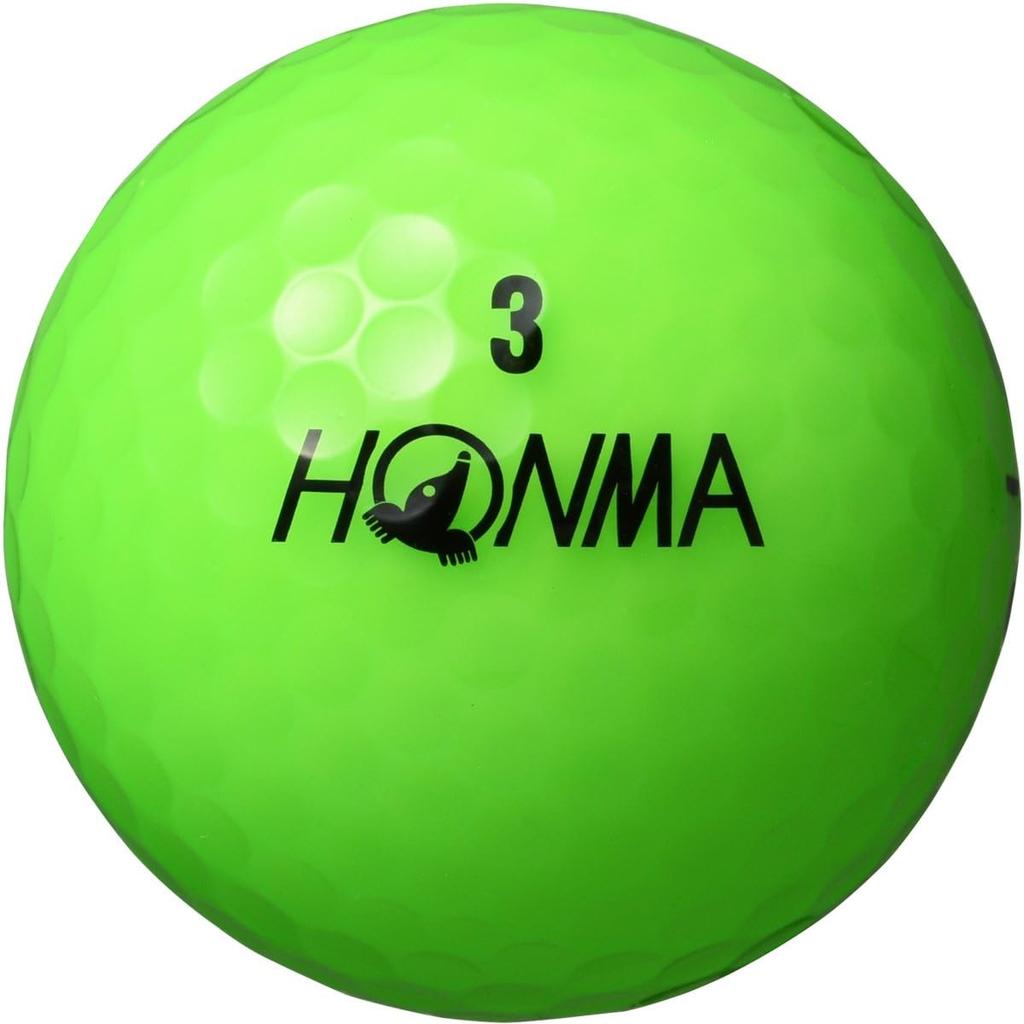 HONMA Golf D1 Golf 3 Dozen Set Green Balls, (36 Balls),