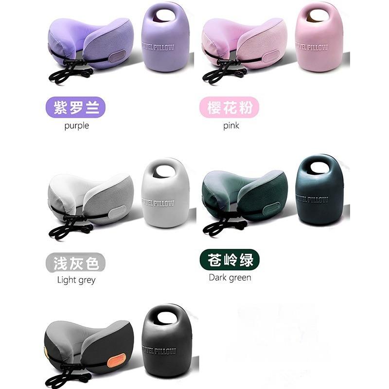 Travel Pillow Neck Pillow Aircraft Pillow Neck Pillow Sleeping U-shaped Pillow Neck Pillow Portable Memory Foam U-shaped Pillow