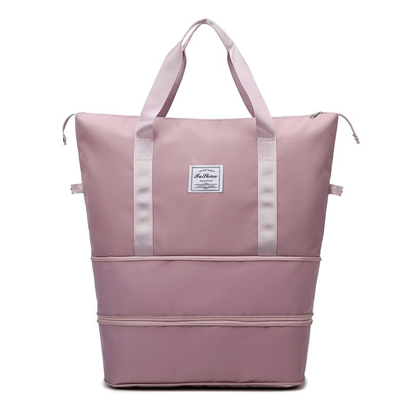 OLOMM Expandable Double-Layer Travel Duffel Bag