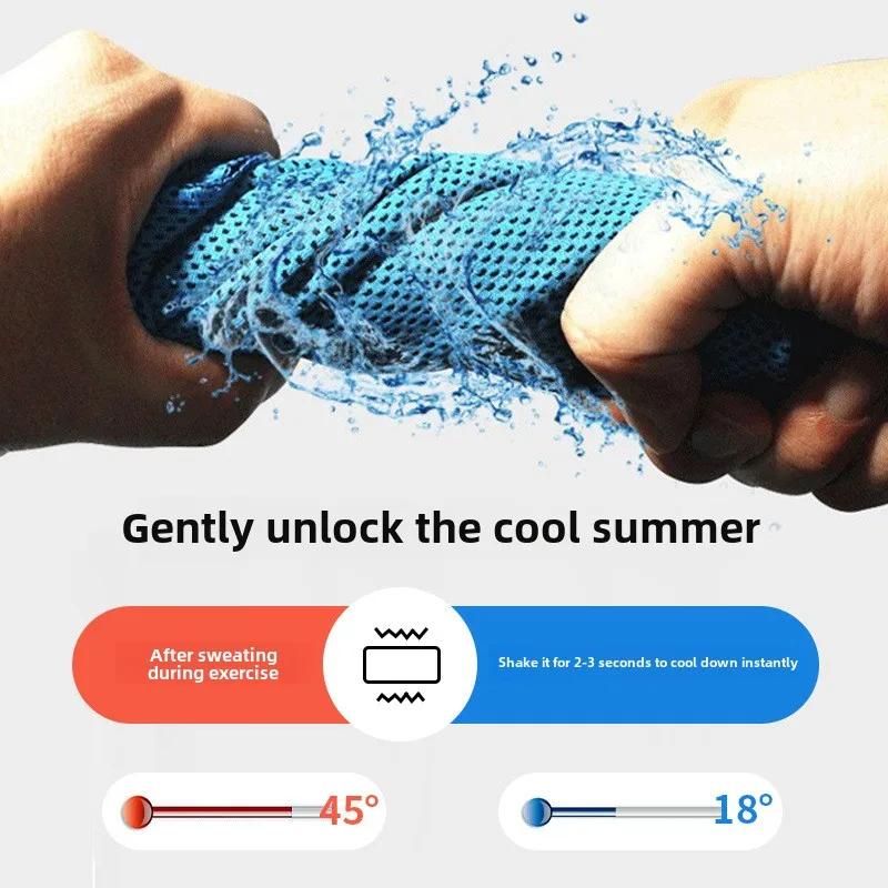 Cooling Wrist Sweat Towel Sports Wrist Support - Lightweight Unisex Sweat-Absorbent for Running Tennis  Badminton Fitness