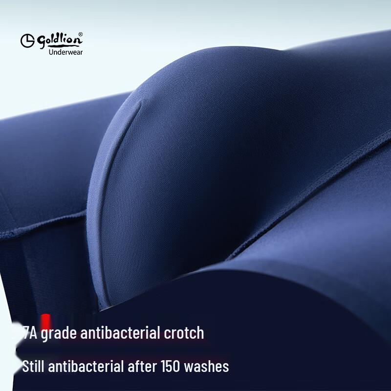 Goldlion Herren Modal-Seiden-Boxershorts (3 Pack)