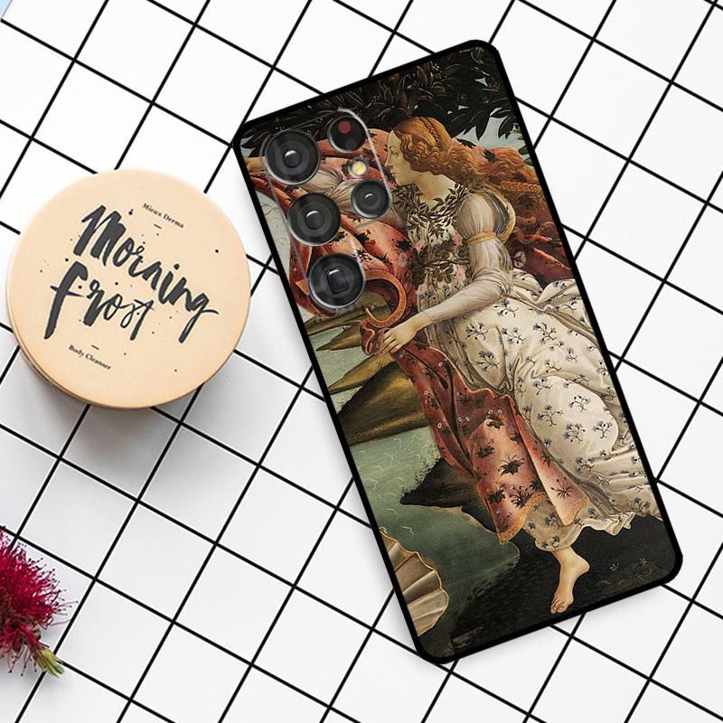 

Art Paintings The Birth Of Venus Case For Samsung Galaxy S25 Ultra S20 S21 S22 S23 S24 Ultra S9 S10 Plus S25 FE Phone Cover Galaxy S21 FE
