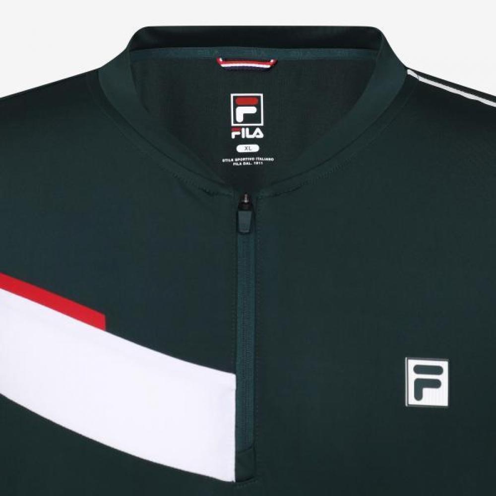 Fila Tennis Henley Neck T shirT Fs2rsg3301m