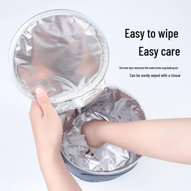 Large Capacity Insulated Lunch Bag for Work & School