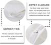 Christmas Halloween Simple Style Bedding Sets Festival Decorations Queen/king Size for All Age Duvet Cover Without Pillowcases