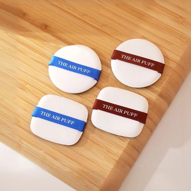 Choyu - Set of 2: Round / Square Powder Puff Random Colors