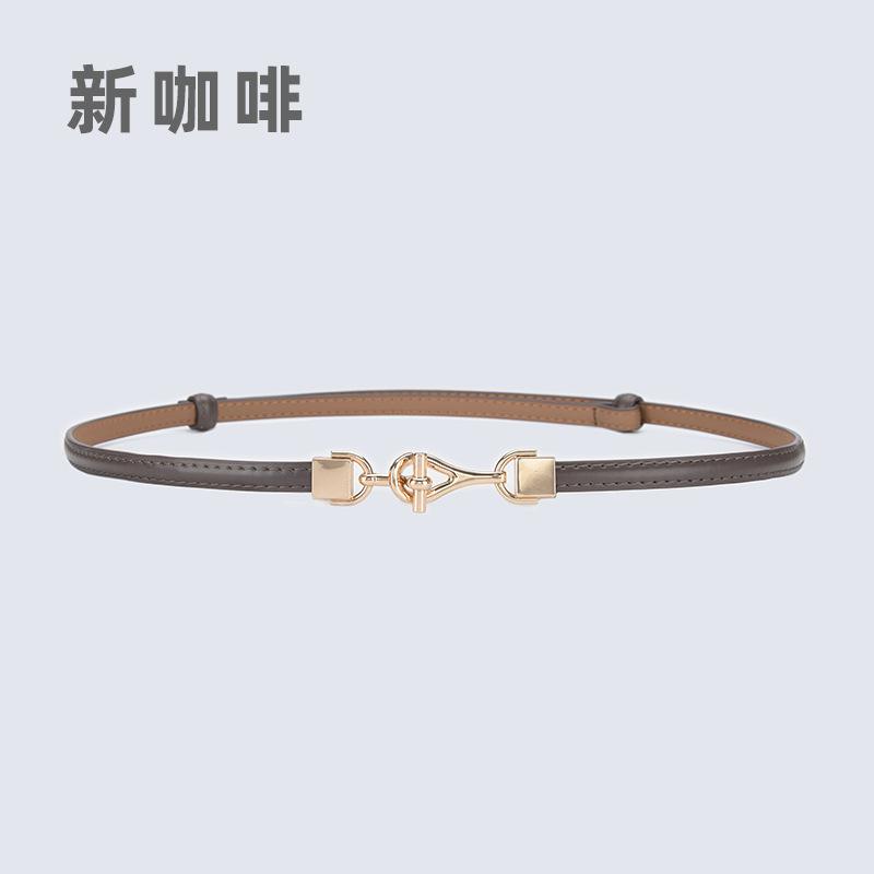 

Four Seasons Available New 1cm Adjustable Simple Slim Waist Belt Women S Decorative Dress Sweater Slim Belt Fashionable Ins Style Waist Chain 50-92cm