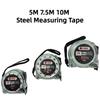 Self Locking Fluorescent Tape Measure Steel High-Precision Laser Inkjet Code Tape Measure Widened Steel Measuring Tape