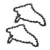 2Pcs Chainsaw Chain 6in 36DL Saw Cutting Blade Alloy Steel 36 Drive Links Set Kit for Woodworking