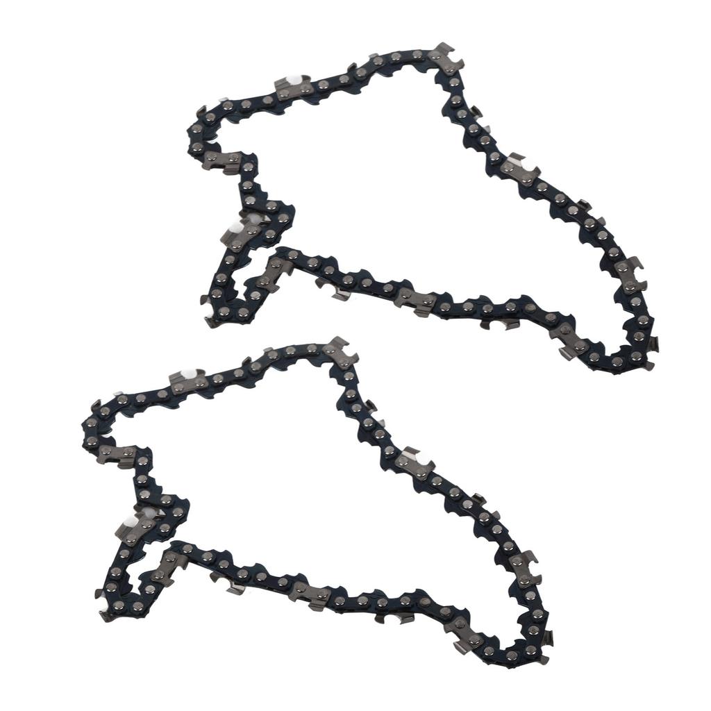 2Pcs Chainsaw Chain 6in 36DL Saw Cutting Blade Alloy Steel 36 Drive Links Set Kit for Woodworking