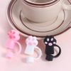 Dust-Proof Cat Paw Straw Cover Spill-Proof Straw Stopper Cute Straw Tip  Tumbler