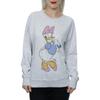 Disney Womens/Ladies Classic Daisy Duck Heather Sweatshirt