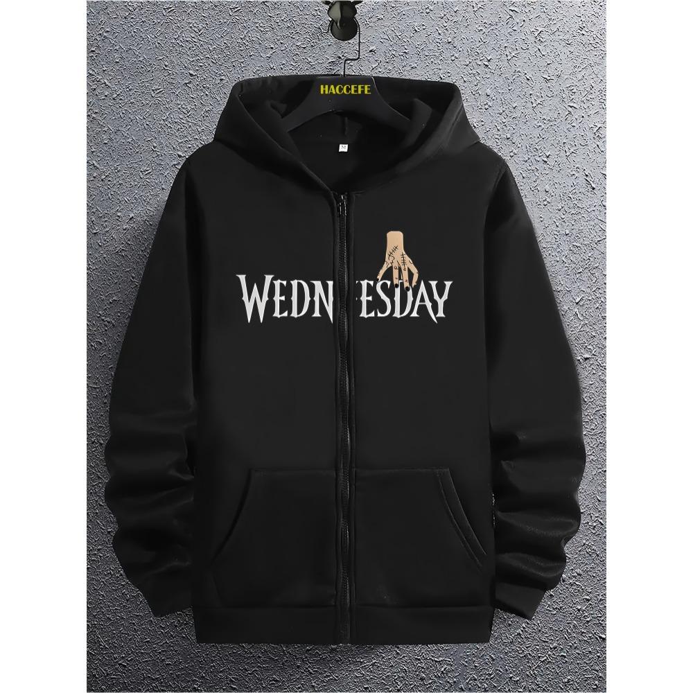

Men s Long Sleeved Zipper Jacket, with a Playful and Mysterious Atmosphere, Easy to Match. Suitable for Spring and Summer XL