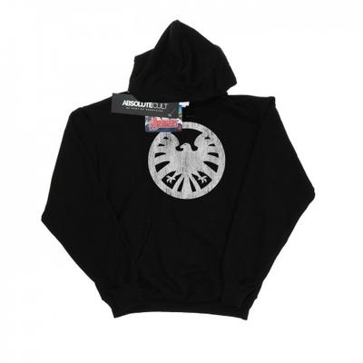 Mens Agents Of SHIELD Distressed Logo Hoodie