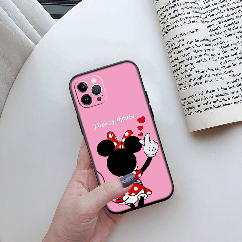 RT17 Min-nie Mouse Phone Shell Case for Redmi Note 8 9 10 11 11S 10C 10X 10A 10T 9A 9C 9T 9S 8T Pro Max Plus Prime