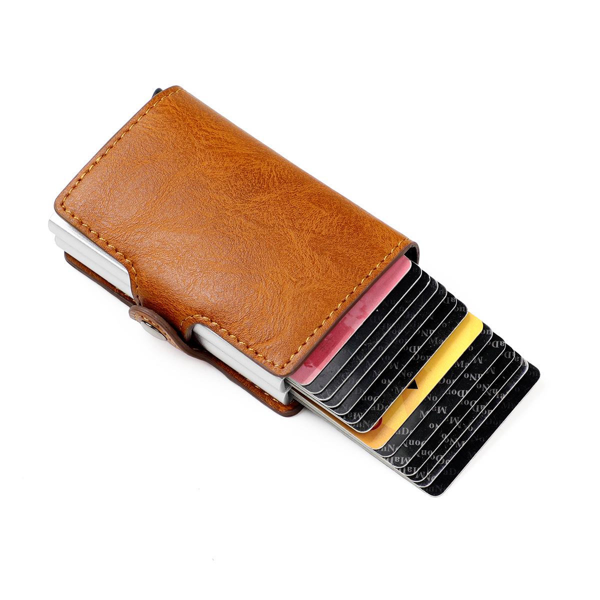 

Aluminum Anti-Theft Card Holder Wallet for Men and Women