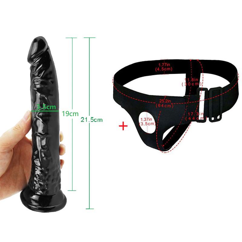 Strapon Dildo לנשים MoDi תחתוני דילדו חגורת פין ענקית רתמה מינית רצועה על צעצוע מין ללסבית 18+