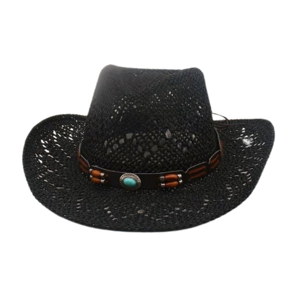 Famous Premium Beach Cowboy Hat French Breathable Cool Upside Hat