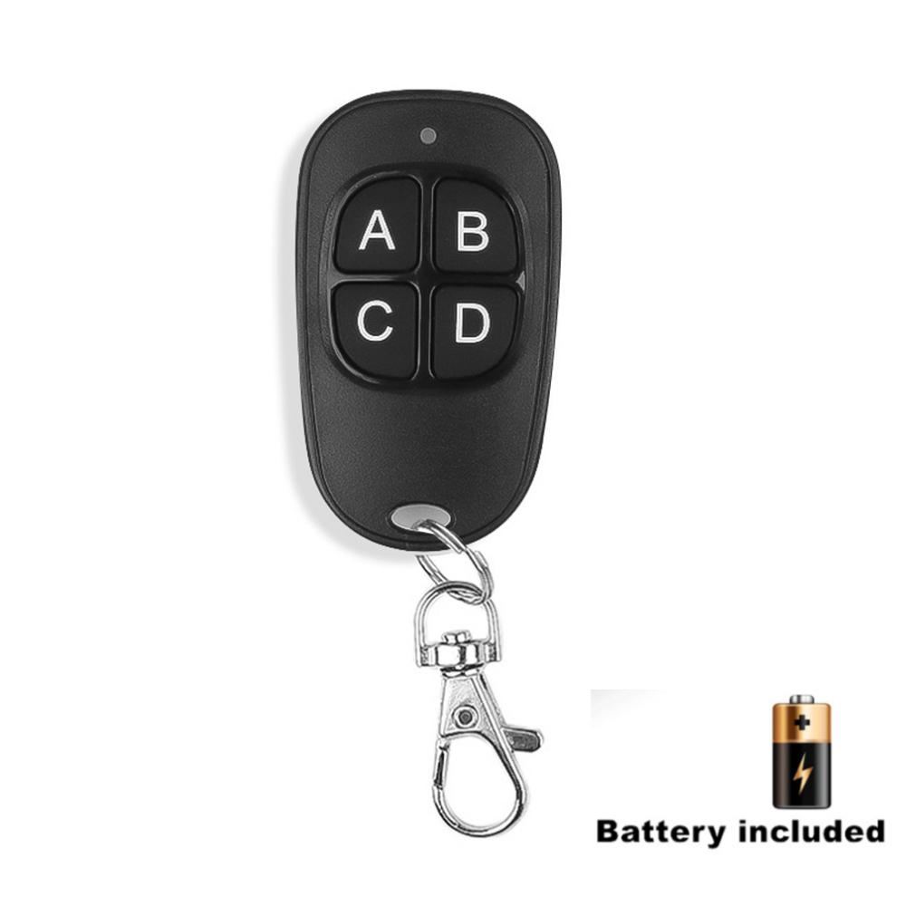 433 Mhz Duplicator Copy Code 4 Keys Remote Control Wireless Universal Door Duplicate Key Fob 433.92MHZ Cloning Gate Garage Door