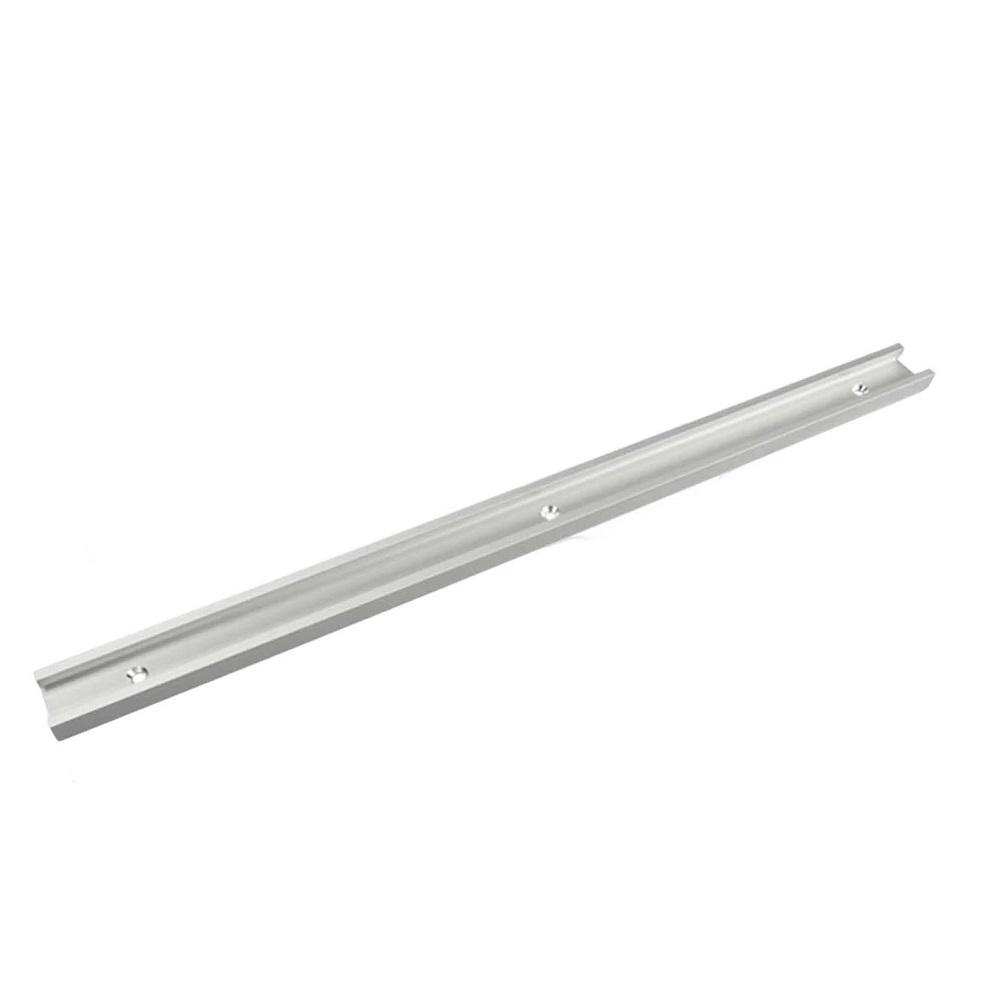 T track Aluminium Alloy Miter Track Miter Bar Slider Table Saw Miter Silver